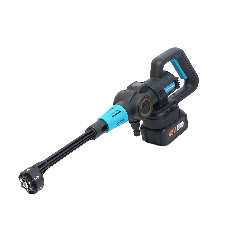 Portable 1400 Watts Motor High-Pressure Car Washer Pump 120 Bars 6.5L/Min Flow Rate Includes 5m Outlet Hose 11 Accessories Home