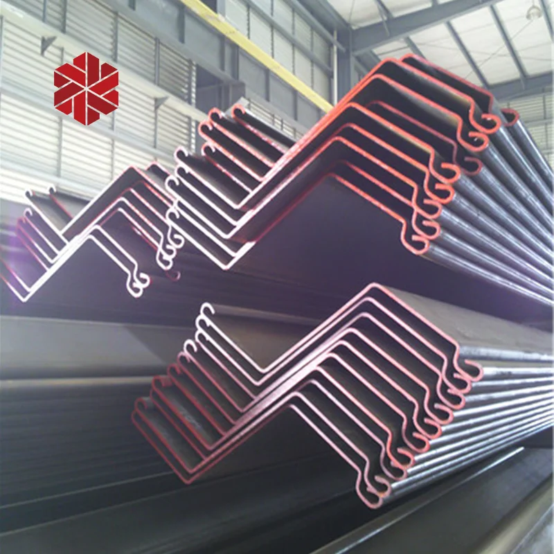 Chinese Supplier Light Sheet Pile S355jo Fsp4 Z Hot Rolled Galvanized Steel Sheet Piles