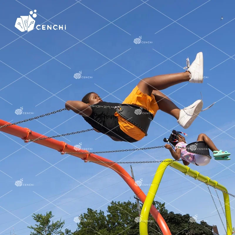 Cenchi Amusement Outdoor Swing Activity Play Public Park Design Community Sets