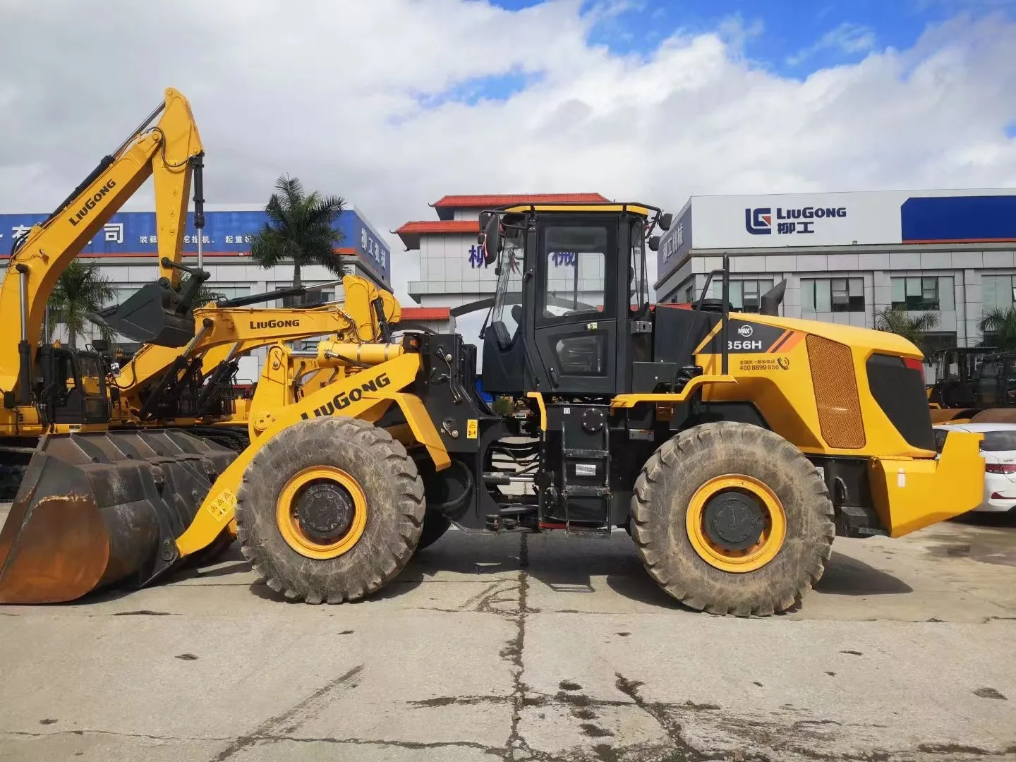 Лидер продаж Колесный Погрузчик LIUGONG CLG856H MAX с cummins двигателем ZF трансмиссия хорошая производительность