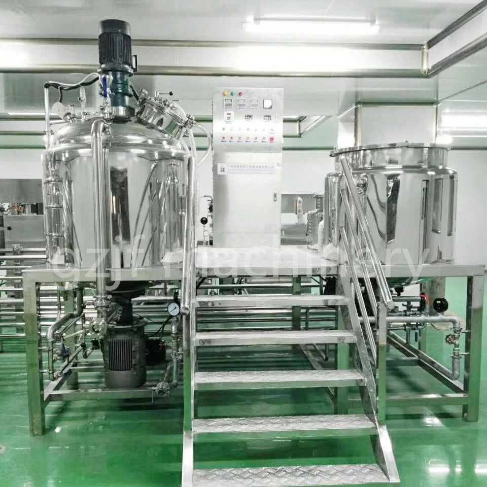 High-Speed Vacuum Homogenizer Disperser Emulsifying Mixer for Home Used Cosmetic Making Machine Soap Making Machine