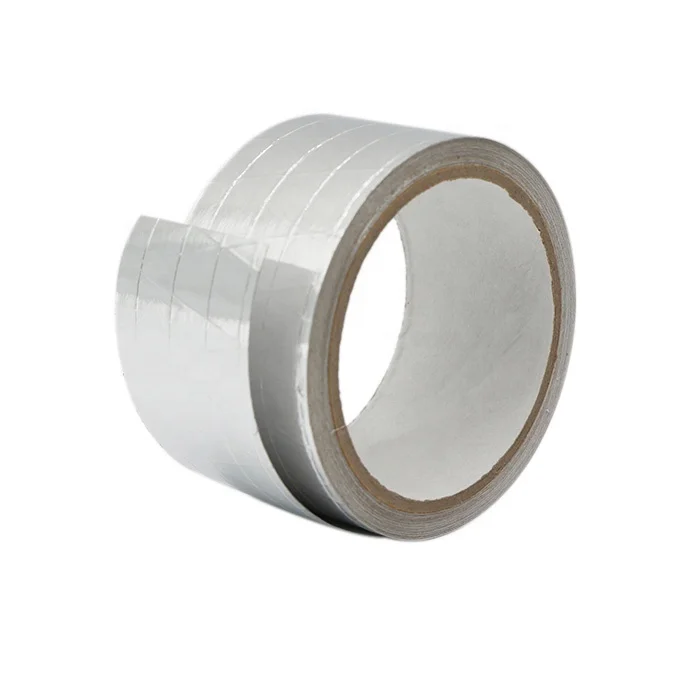 HVAC Alu solvent glue strong toughness Facing Fireproof 3way Reinforced FSK Aluminum Foil Tape