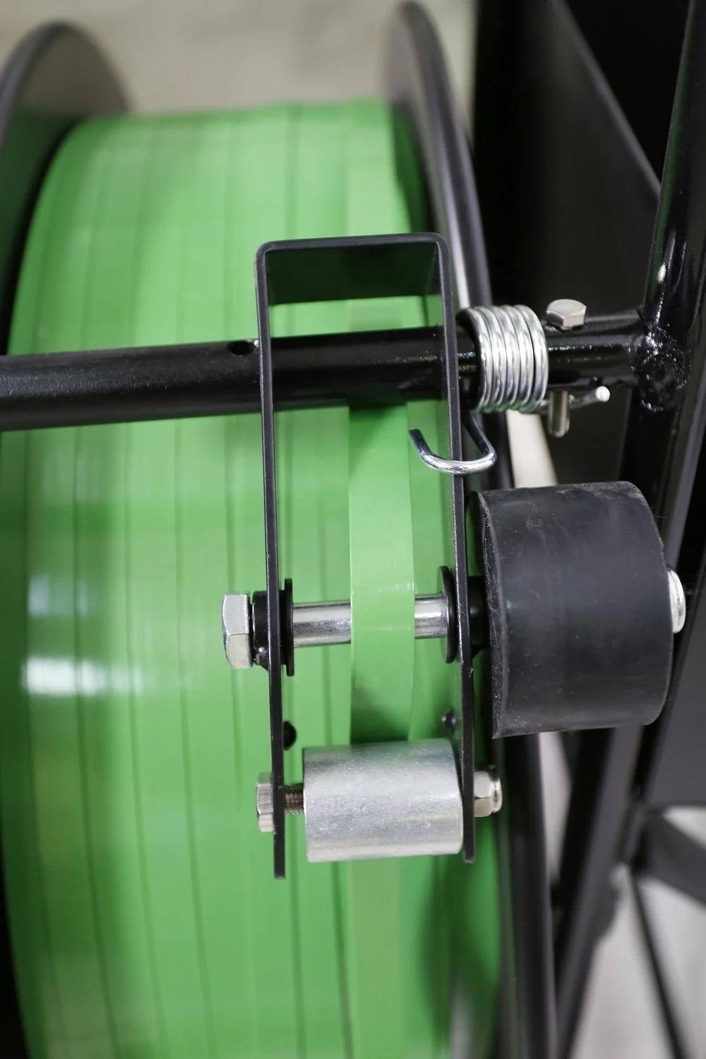 STEK 29 Years in Market Black Strapping Dispenser Cart for PET/PP Straps Load 50kg