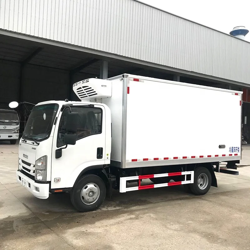 ISUZU 6 колес рефрижератор 5 тонн 10 морозильник грузовик для продажи