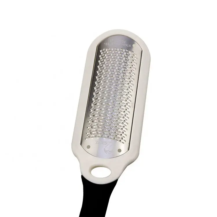 Stainless steel rubber handle skin care tool kit foot file tub pedicure