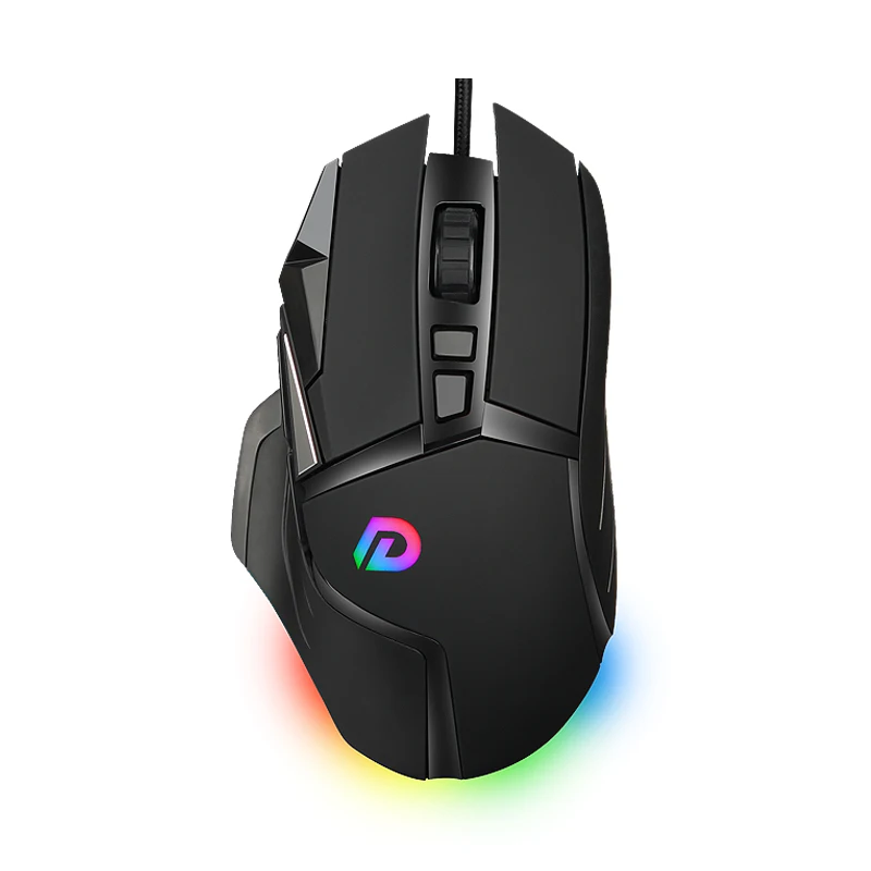 Новинка Проводная игровая мышь 7200 точек/дюйм rgb высокого качества для компьютерных