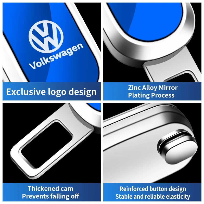 Seatbelt Buckle Silencer Universal Standard Size Seat Belt Extension Customize Available Logo