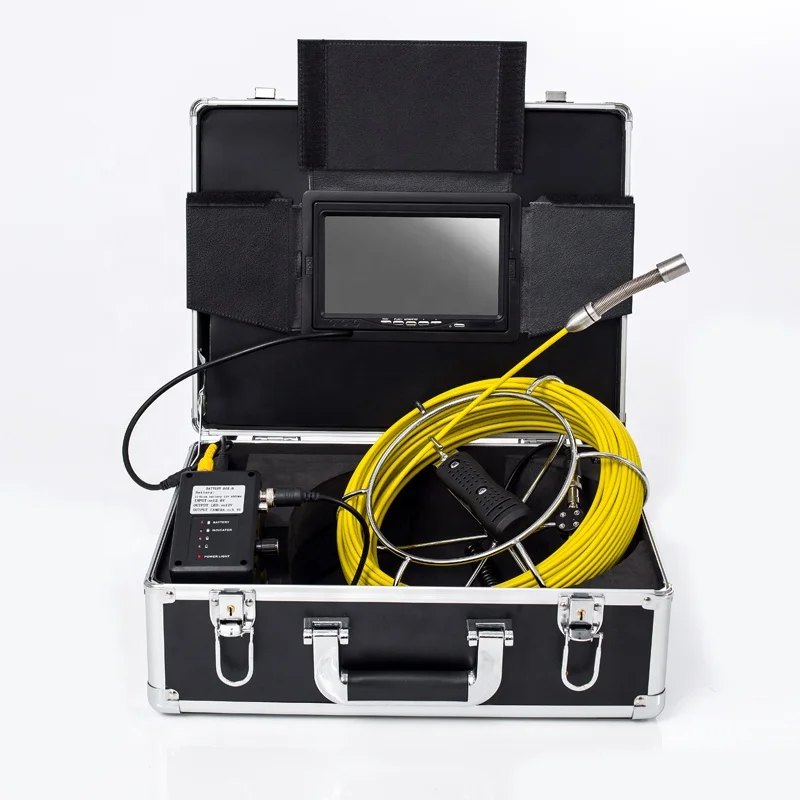 7 Inch Waterproof 1000 TVL 17MM Underwater Well Lens Handheld Industrial Video Borescope Inspection Camera With DVR