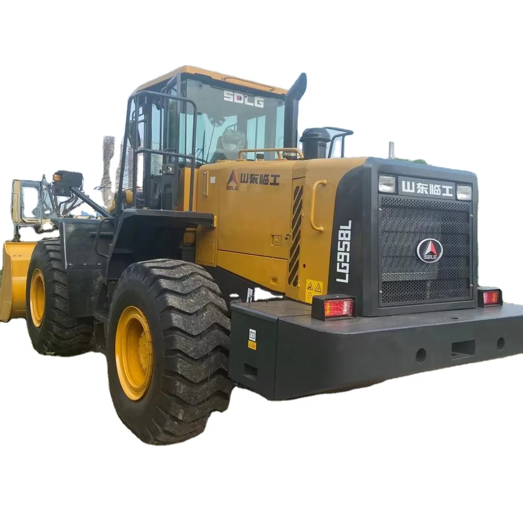 Подержанный SDLG 958L колесный погрузчик дешевый гусеничный китайский платный 958 с хорошим состоянием