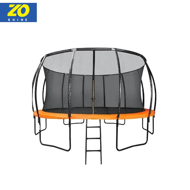 Zoshine Good Quality New Design Trampoline Outdoor Adult  And Kids10FT 12 FT 14FT 16FT Large Trampoline