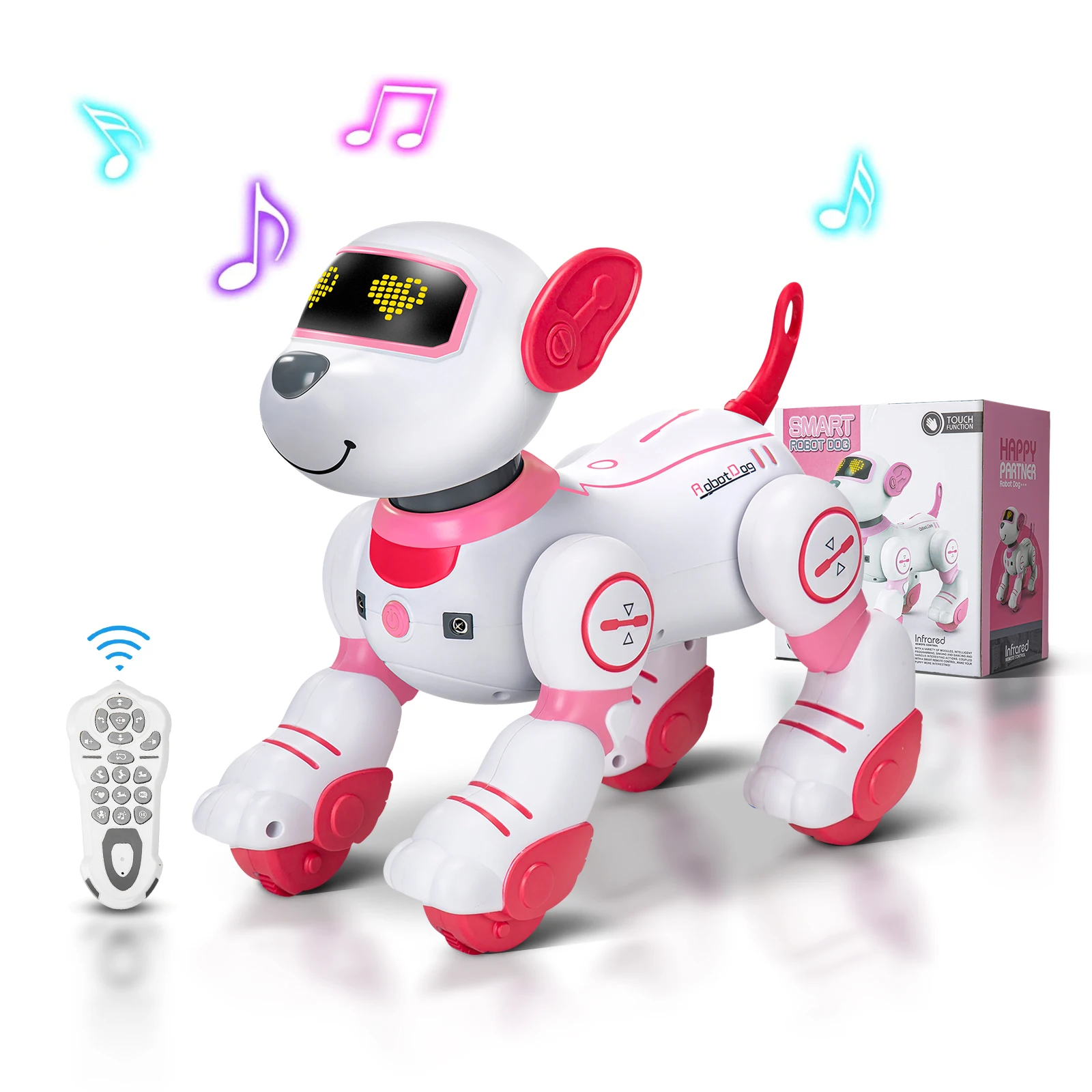 Educational Toys For Kids Intelligent Robot Dog Pet Parent-Child Interaction Electric Dancing Musical Toy Cartoon Robot Dog