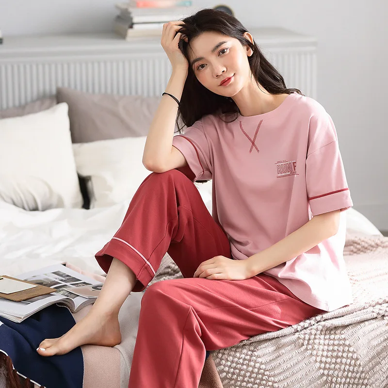 Женские пижамы и одежда для сна производители пижам женские летние Baju Tidur корейские