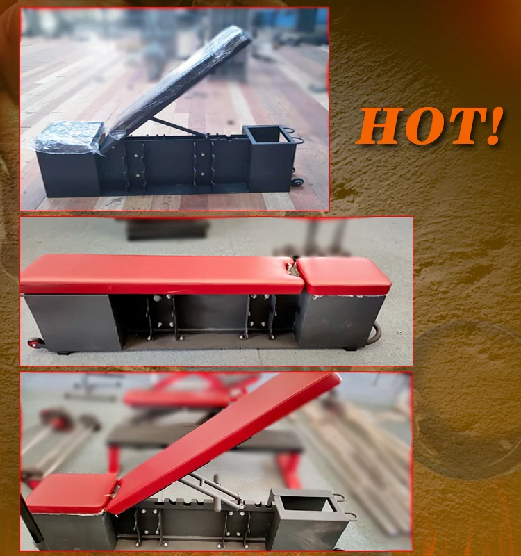 Professional Adjustable & Foldable Multi-Function Storage Bench for Home Gym & Commercial Fitness for Body Building