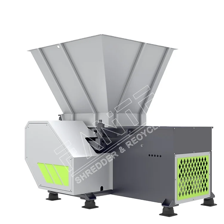 Good Sale Recycling Manufacturer Waste Single Shaft Shredder Machine Plastic