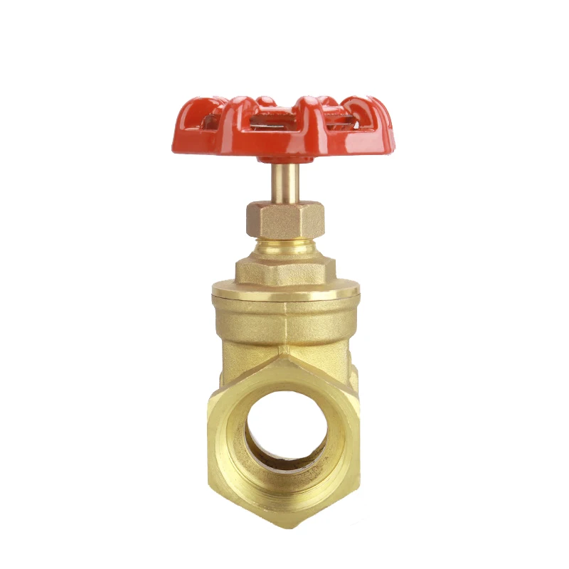 API Manual Gate Valve DN15 PN16 Thread Water Control Spiral Water Sluice Brass Gate Valve