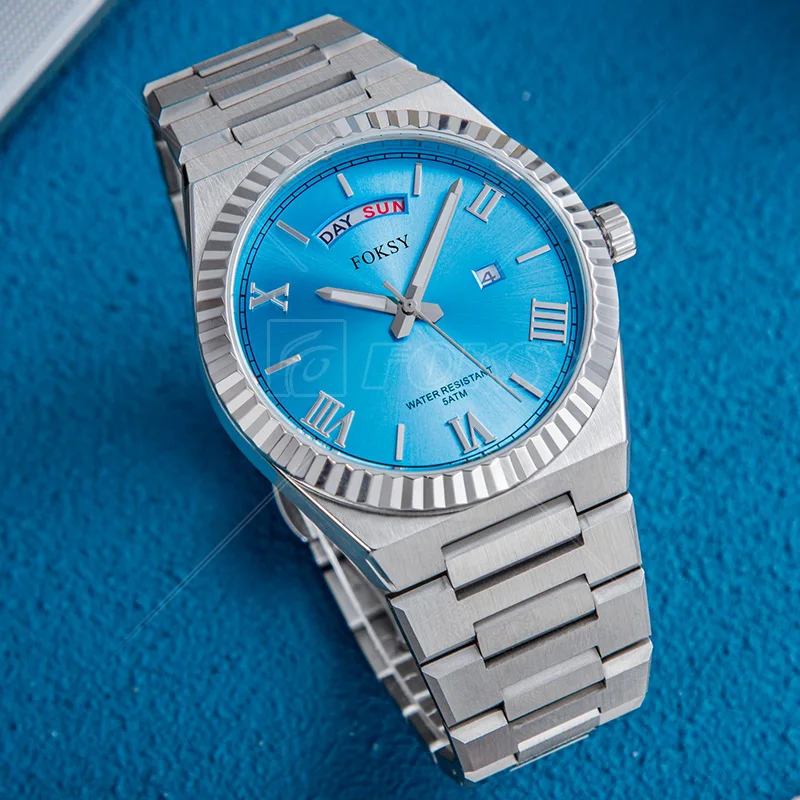 High Quality Stainless Steel Classic Private Label OEM Custom Logo Luxury Hand Wristwatch Men Quartz Fashion Watch For Men