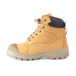 3515 Wholesale Castom  Ceather Upper Working Safety Boots Safety Shose
