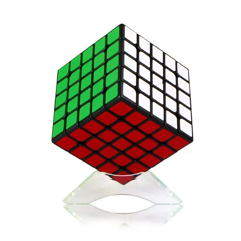 Лидер продаж пластиковый скоростной магический куб из АБС-пластика 5x5 3D-пазл без наклеек обучающая игрушка для детей и взрослых