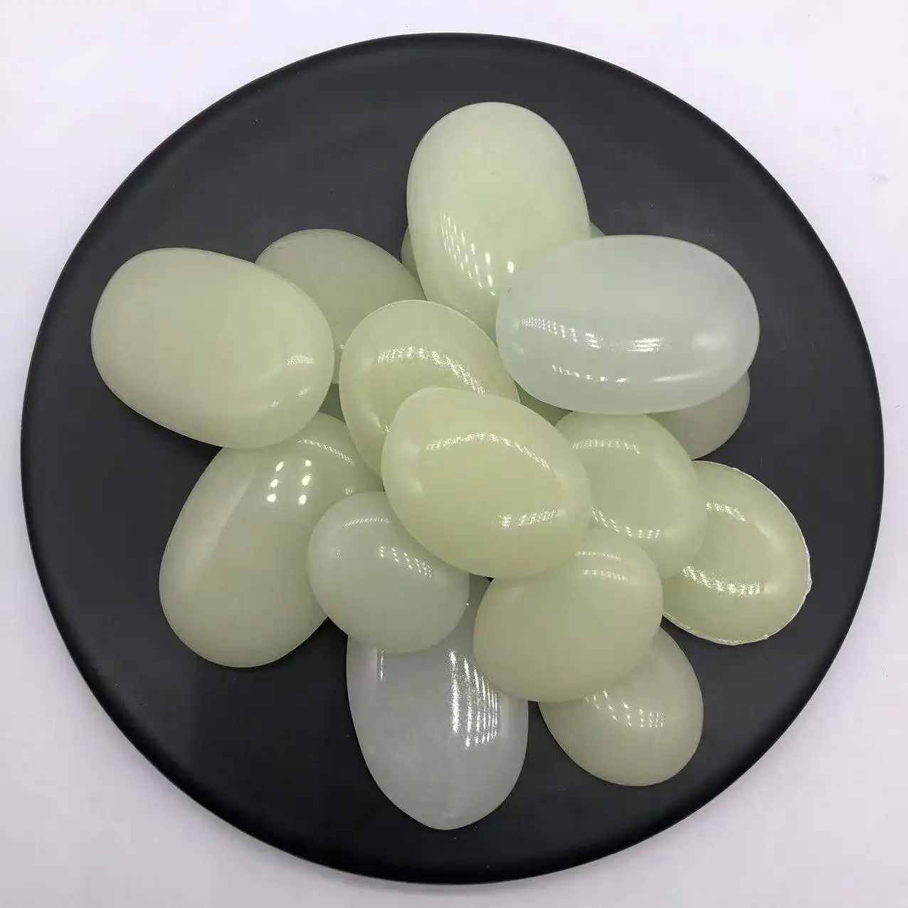 square office garden decoration fluorescence stones/Glowing stone/Luminous stone