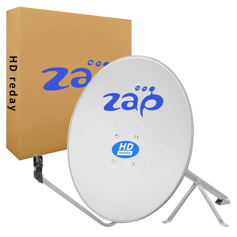 Спутниковая антенна ZAP KU60 0 5-0 6 мм с двойной поляризацией параболическая