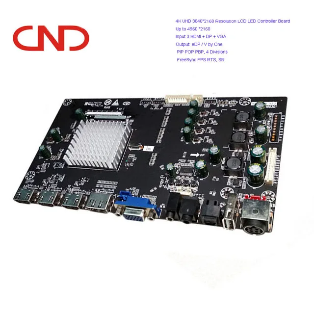 4K 3840x2560 resolution 21.5 23 24inch LED LCD Monitor Display Universal SKD