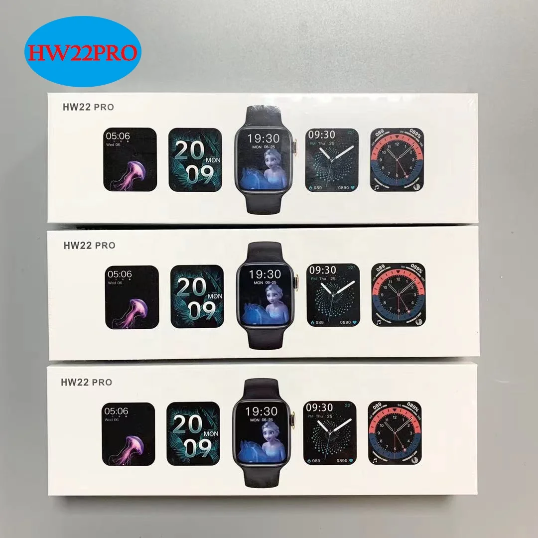 Смарт-часы HW22 pro 1 7 IPS умные часы и браслеты экранный Многофункциональный Bluetooth Смарт-кнопки беспроводной зарядки спортивные трекер HW22pro