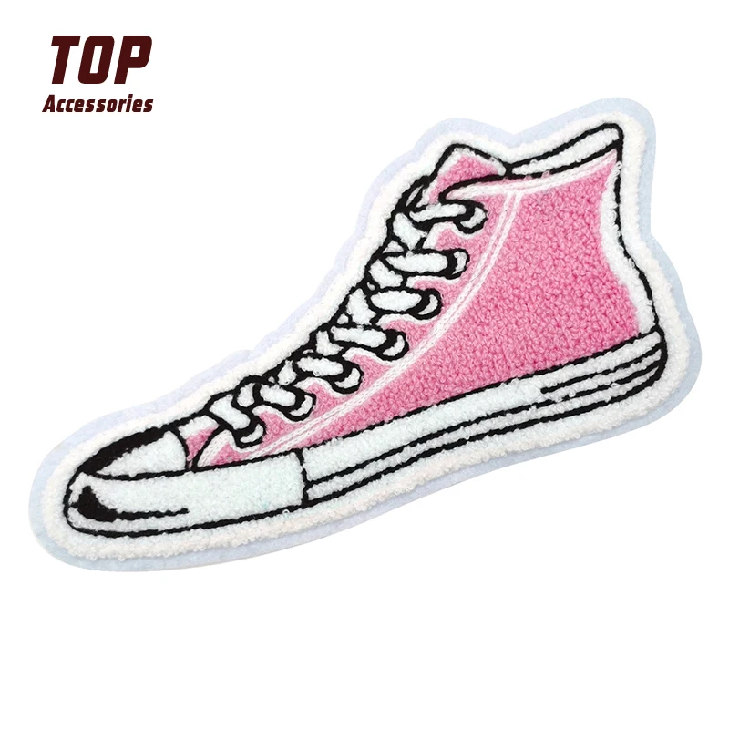 Самые популярные модные брендовые шенильные нашивки для кроссовок, тканевые наклейки