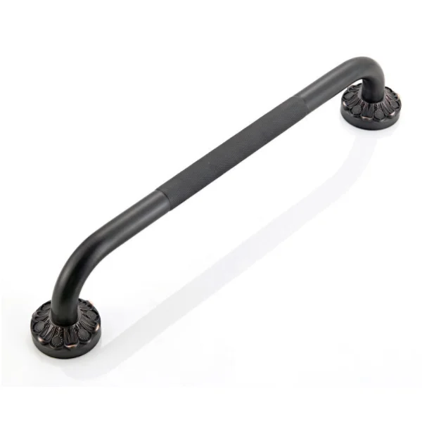 Black Anti-slip Bathroom Safety Stainless Steel Grab Bar Elderly Bathtub Handrail Metal Handle Bars WC Rail