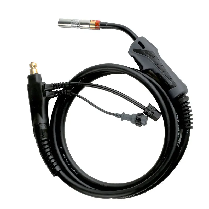 350a Air Cooled Mig/Mag Welding Torch Complete Co2 Euro Connector Welding Torch for Welding Machine