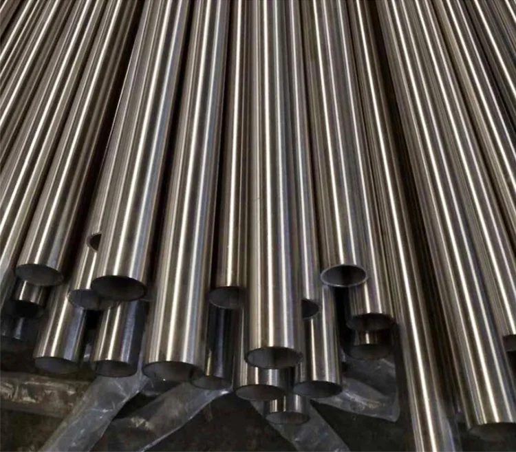 316 stainless steel pipe machinery manufacturing brushed mirror round pipe cutting