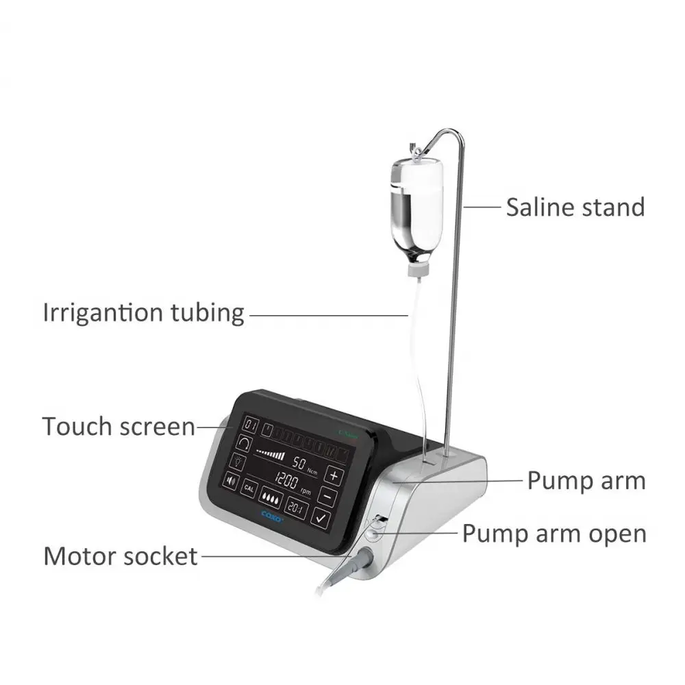 COXO C-Sailor Pro Sistema мотор на импатент дентальный Chirurgico Trapano бесщеточный