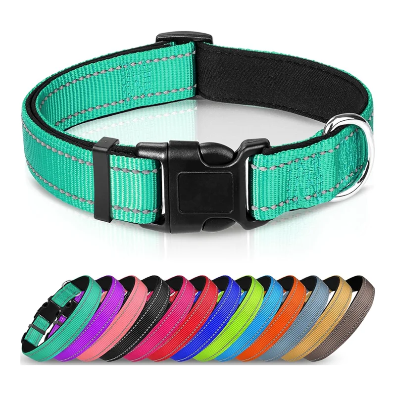 Manufacturers Pet Supplies Personalized Nylon Reflective Training Pet Harness Dog Leash Dog Leads Custom Dog Pet Leashes