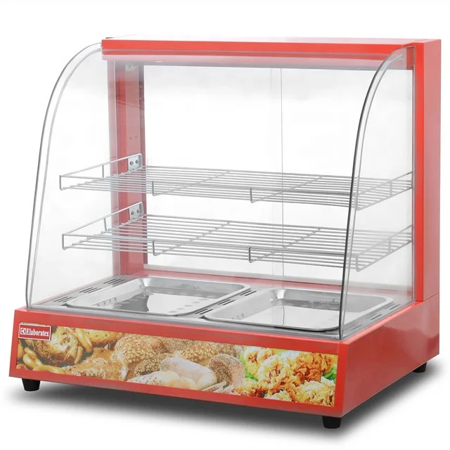 kfc food display warmer China cheap price Food display warmer With Red Color For Hotels