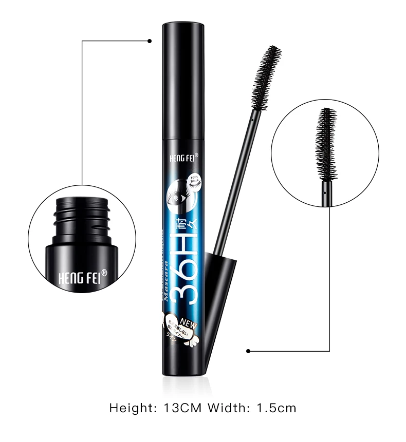 Best price black Private label Natural  black color mascara professional lash deep black mascara