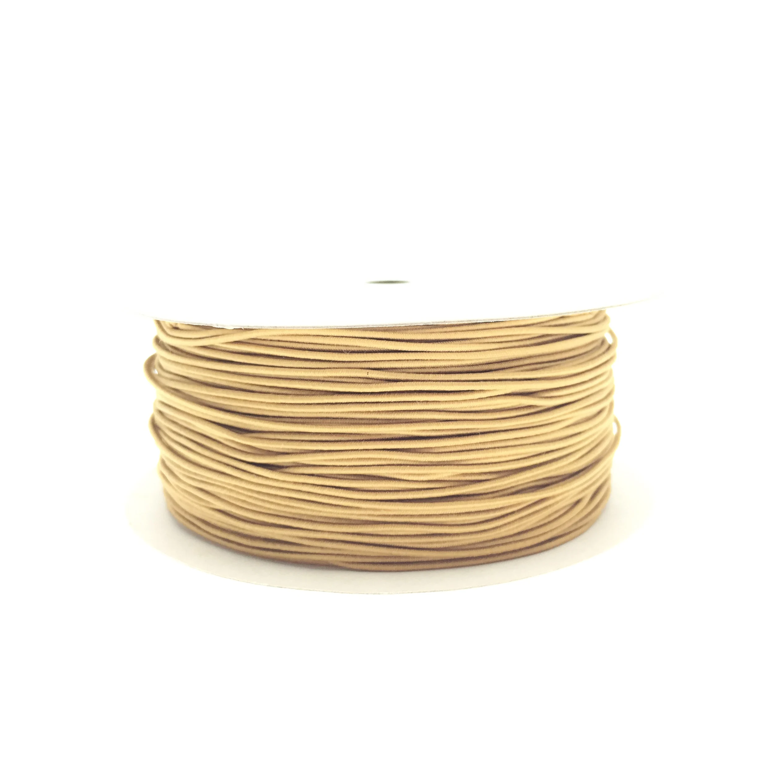 Fancy 1.7Mm Dia Round Packaging Rope Matte Elastic Cord For Gift Wrap