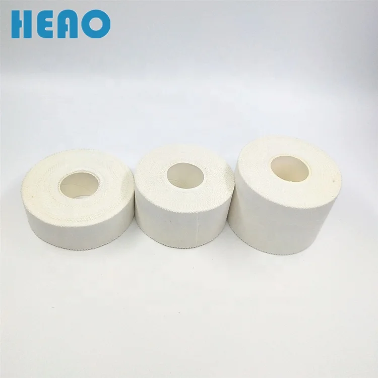 White Color Rayon Material Rigid Strapping Tape for Sports Training