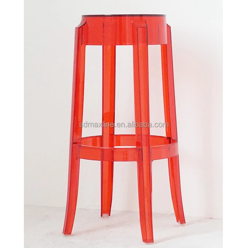 Design Modern Nordic Plastic Bar Stools Office Coffee Leisure Bar High Chair