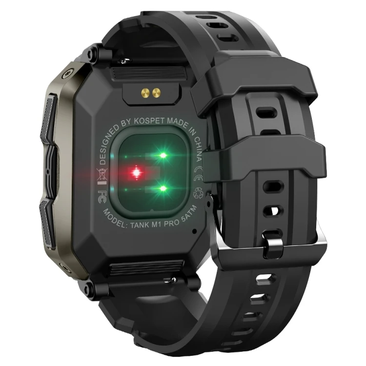 2023 Модные Смарт-часы KOSPET M1 Pro для мужчин с ремешком и пленкой Поддержка мониторинга сна/сердечного