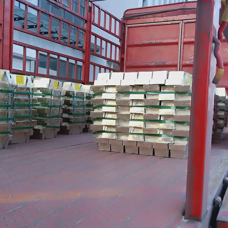 Metal Tin Ingot Pure Tin Ingots 99.9%-99.99% High Purity Tin Ingots