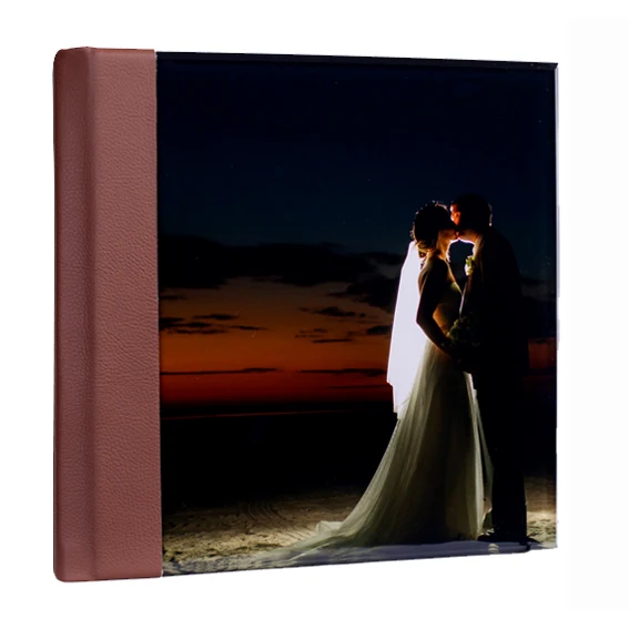 
Handmade Acrylic Cover Wedding Photo Album Printing For professional Photographers 