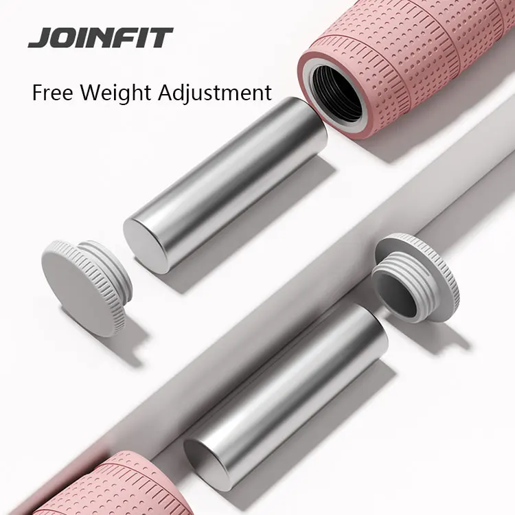 customized logo cheap exercise adjustable heavy fitness weighted skipping jump rope