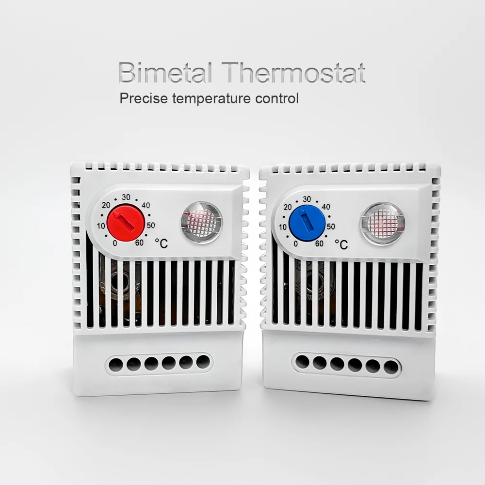 Factory Industrial Bimetal Normally Closed Heater Thermostat