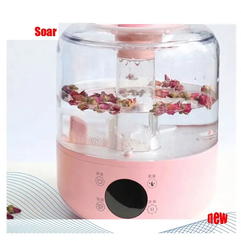 High Quality 3L Dual Nozzle LCD Kids Gift Remote Control Smart Ultrasonic Essential Oil Air Fragrance Diffuser Humidifier