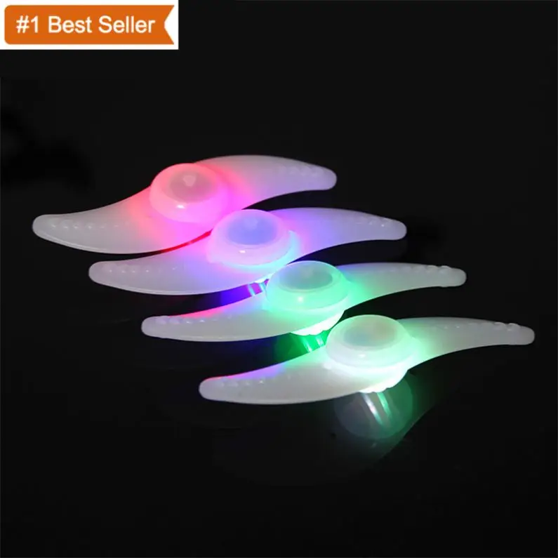 Istaride Bicycle Spoke Tire Wire Silicone Wheel LED Bright Flash Lights Bicycle Accessories Bike Night  Lights
