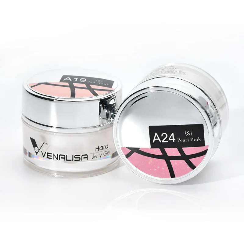 Venalisa 30ml camouflage jelly extend uv gel soak off nail art french nails acrylic natural jelly extension construction uv gel