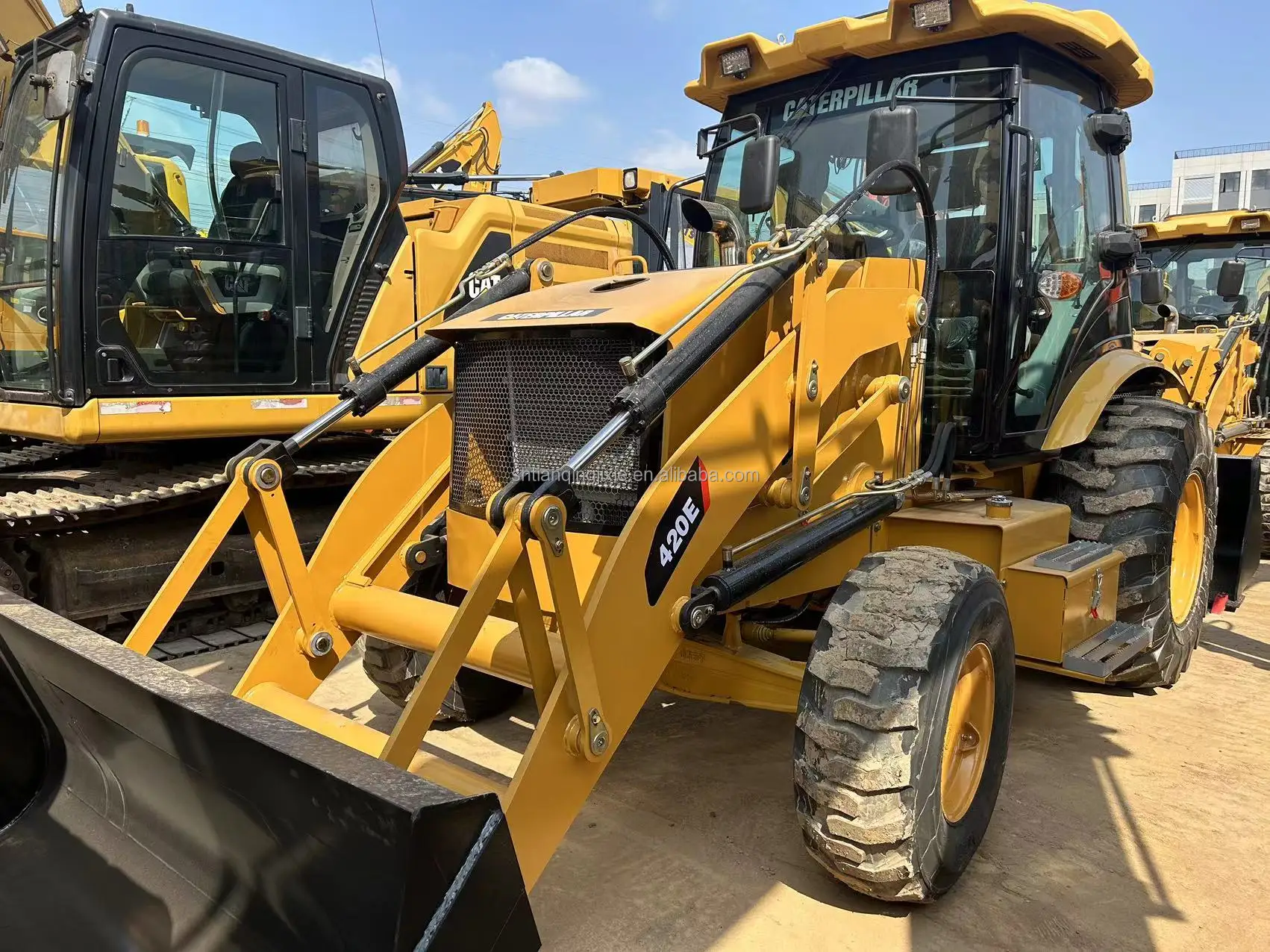 used caterpillar 420E backhoe loader 4x4 used cat 420f2 420e 420f 430f backhoe loader excavator for sale cheap low price