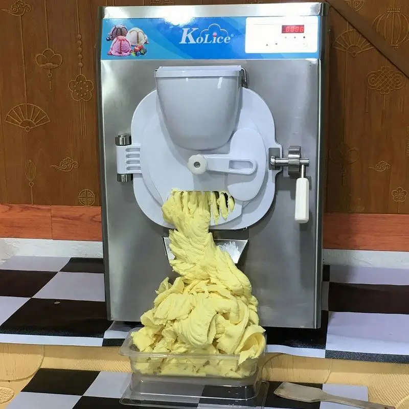 Pro- 35L Hard Ice Cream Batch Freezer Combination Pasteurize Machine