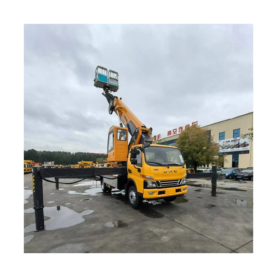 China High Quality CA1041P40K50L1BE6A84 4.5t-18t Aerial Work Platform Truck Telescopic Boom Lifts For Sale