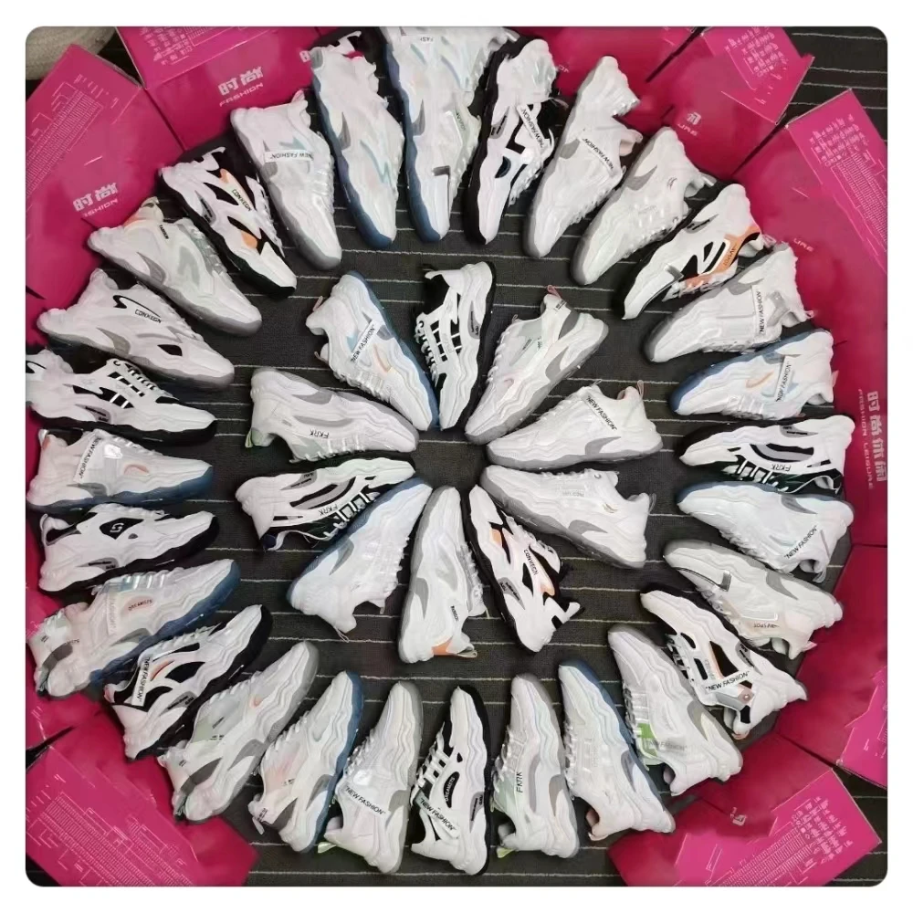 2023new Wholesale Used High Quality Bales of Second Hand Branded Shoes in Bulks Mixed Styles for Women and Fashion Shoes