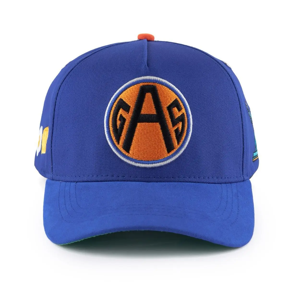 Custom Embroidery Logo Suede Baseball Cap Wholesale Oem Embroidered 5 Panel Cotton Sport Baseball Cap for Men